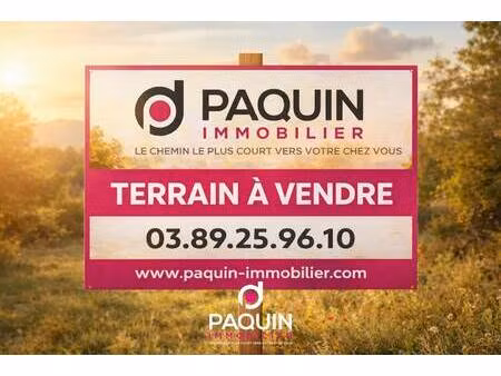 terrain constructible à vendre