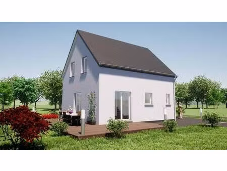 terrain avec maison neuve à vendre