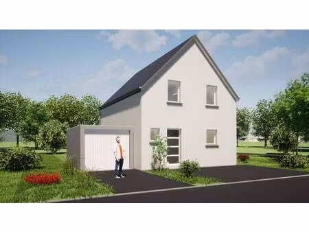 terrain avec maison neuve à vendre