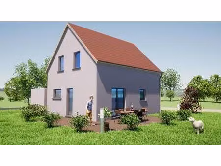 terrain avec maison neuve à vendre