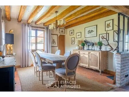 maison solognote de plain-pied en coeur de forêt  proche chambord