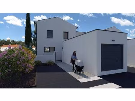 terrain avec maison neuve à vendre