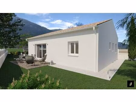 terrain avec maison neuve à vendre