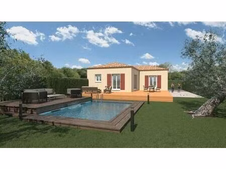 terrain avec maison neuve à vendre