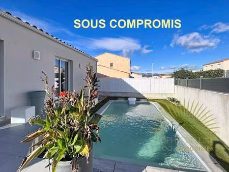 jolie maison de 130 m2 avec 4 chambres  piscine et grand garage
