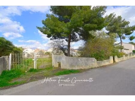 terrain constructible à vendre