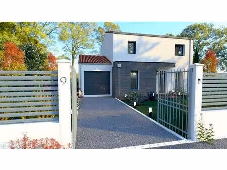 terrain avec maison neuve à vendre