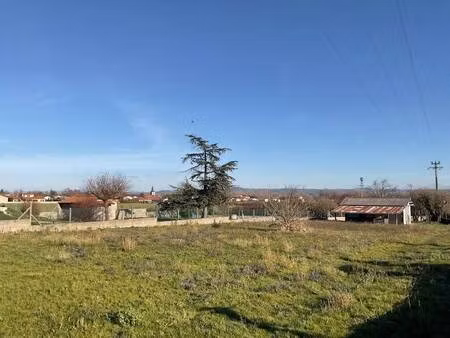 terrain constructible viabilisé à vendre