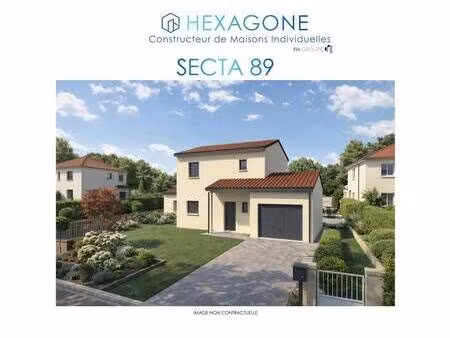 terrain avec maison neuve à vendre