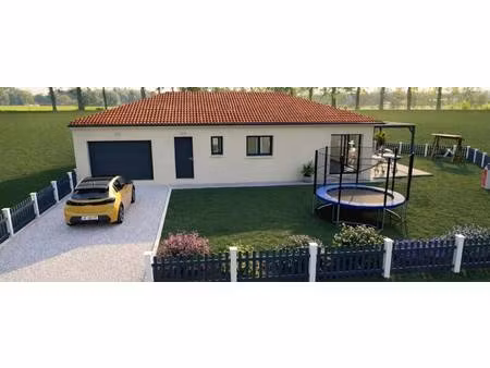 terrain avec maison neuve à vendre