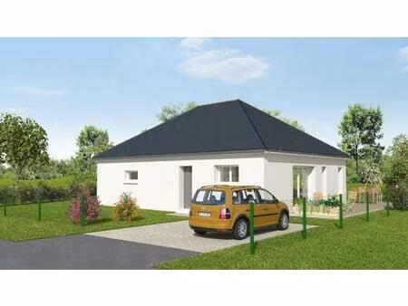 terrain avec maison neuve à vendre