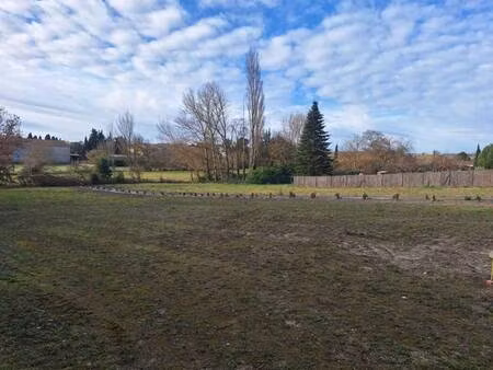 terrain constructible à vendre