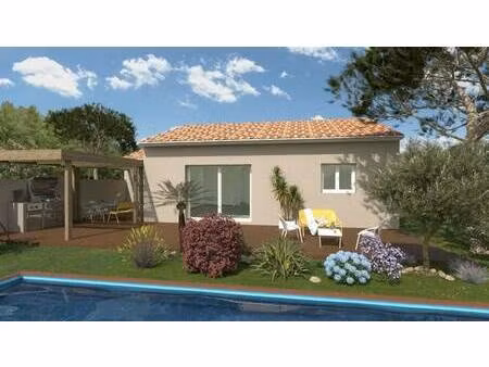 terrain avec maison neuve à vendre