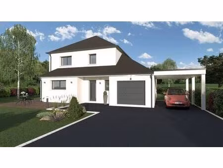 terrain avec maison neuve à vendre