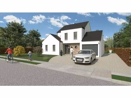terrain avec maison neuve à vendre