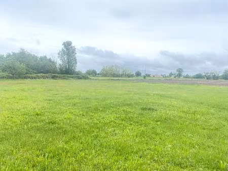 terrain constructible viabilisé à vendre