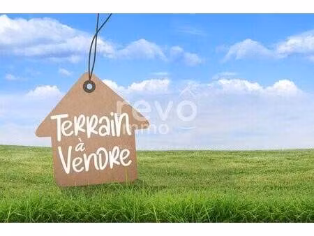 terrain constructible viabilisé à vendre