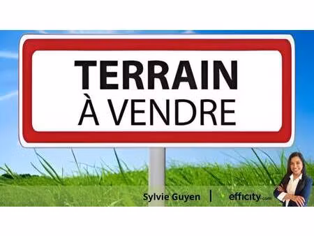 terrain constructible à vendre