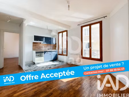 vente appartement 2 pièces 38 m² villemomble (93250)