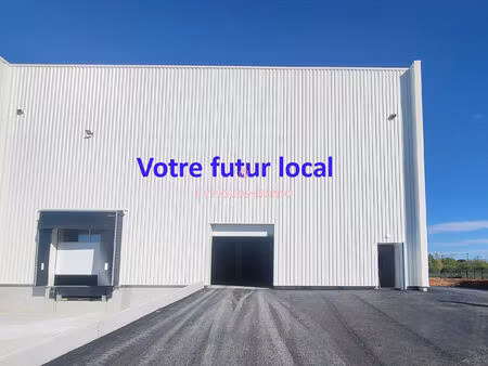 à louer : local industriel professionnel 1 055 m² valergues (34)