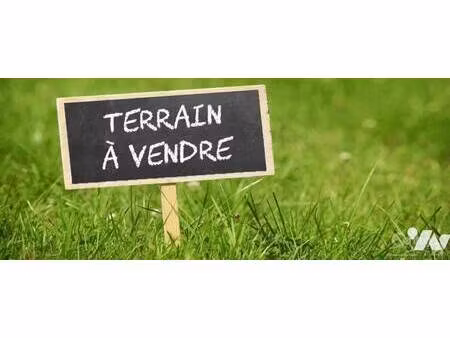 terrain constructible à vendre