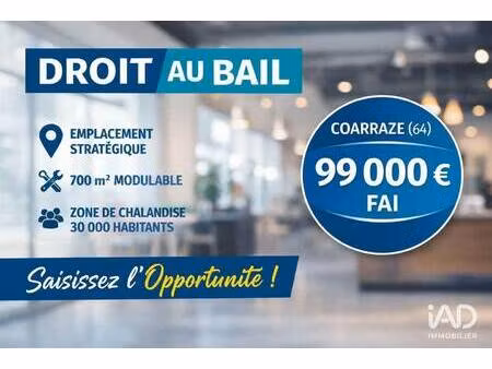 local d'activités à vendre