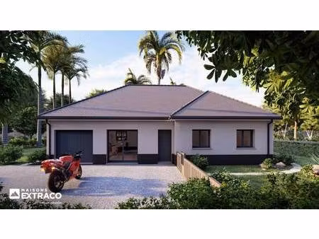 terrain avec maison neuve à vendre