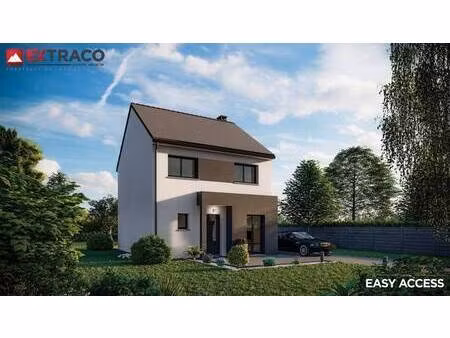 terrain avec maison neuve à vendre