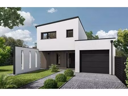 terrain avec maison neuve à vendre