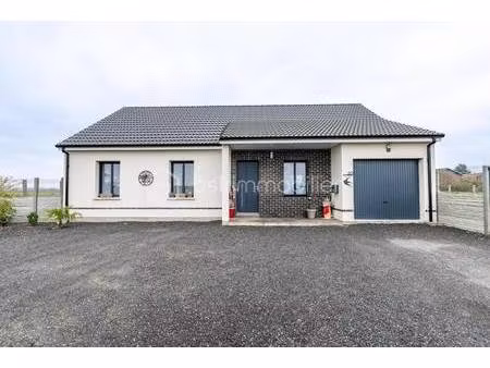 maison de plain-pied à vendre