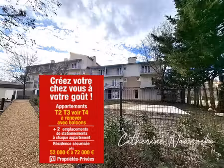 saint-christol (84) appartement 62 m² avec 2 balcons 56 000