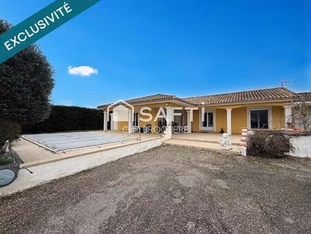 maison 140m2 implanté sur une grande parcelle 2480m2