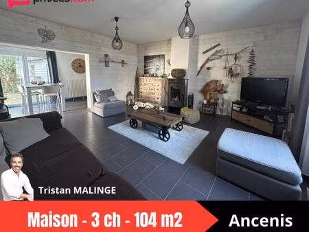 maison ancenis saint gereon 5 pièce(s) 104 m2