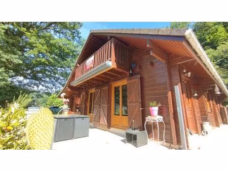 chalet de plain pied et lumineux au coeur des gorges de la dordogne