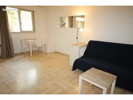 studio meublé - cimiez / valrose – résidence sécurisée avec piscine