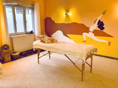 pièce de soin lumineuse au centre thaddée – écosystème bien-être