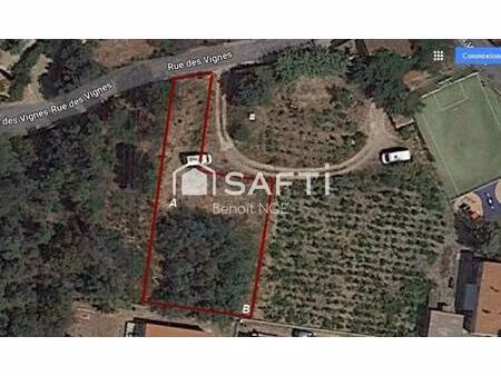 terrain constructible à vendre