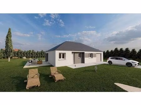 terrain avec maison neuve à vendre