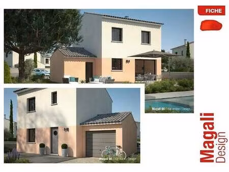 terrain avec maison neuve à vendre