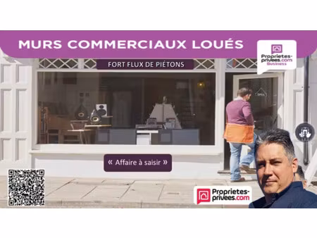 murs commerciaux loués lagnieu 47 m2