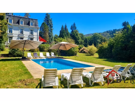 château de prestige avec piscine  parc arboré et riviere