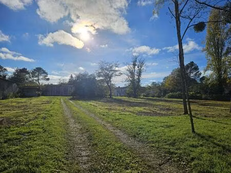 vente terrain à construire 605 m² landiras (33720)
