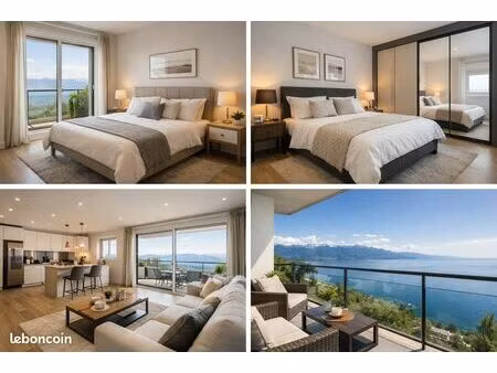 colocation d’exception – 90m² meublé – vue lac panoramique – publier