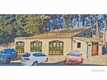 terrain viabilisé + rénovation sénas