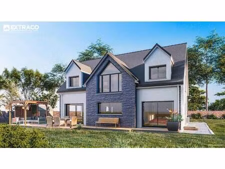 terrain avec maison neuve à vendre