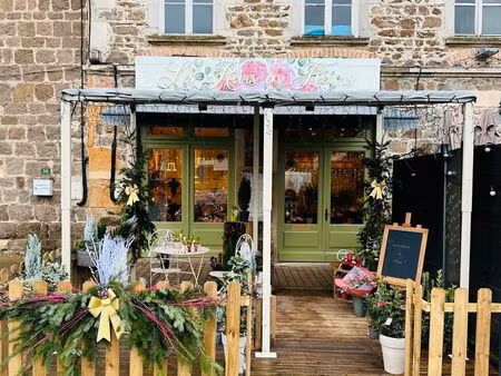 fond de commerce de fleurs