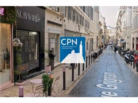 local commercial de 80m2 rue grignan 13006