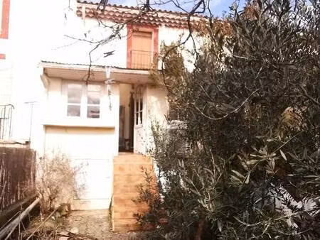 maison de ville avec loggia  jardin  dépendance  garage