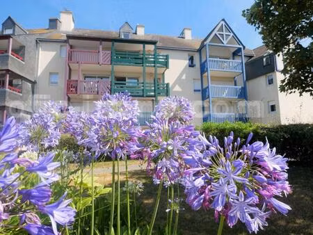 à vendre studio avec loggia fermée proche thalassothérapie port du crouesty