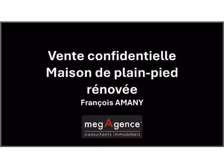 maison rénovée 3 chambres proche centre village